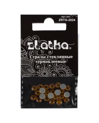 Страз клеевой "Zlatka" ZRTG-2024 SS20 цветные 4.7 мм стекло 5 x 24 шт в пакете с картонным еврослотом арт. ГММ-113425-4-ГММ094730902424