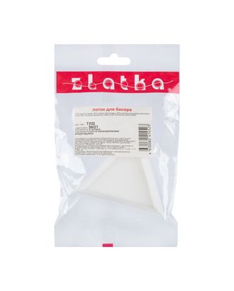 "Zlatka" Лоток для бисера TRB полипропилен 7.4 х 7.4 см 5 x 6 шт в пакете с картонным еврослотом арт. ГММ-113703-1-ГММ103881404164