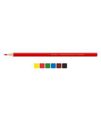 "ВКФ" "Волшебные сказки" Набор цветных карандашей FP-CP-1006 заточенный 8 х 6 цв. арт. ГММ-112357-1-ГММ068970966594