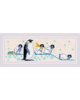 Набор для вышивания "RIOLIS" "Сотвори Сама" 1975 "Пингвинчики" арт. ГММ-107257-1-ГММ082476626874