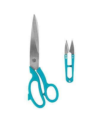 Ножницы "BLITZ" BSN-02 для шитья и рукоделия набор в блистере арт. ГММ-114570-1-ГММ095842488554