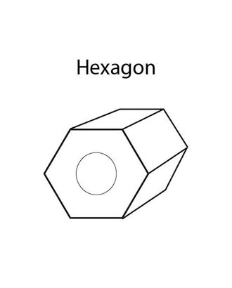 Бисер Япония "TOHO" 11/0 HEXAGON №3 2.2 мм 5х5г арт. ГММ-2732-1-ГММ0026118