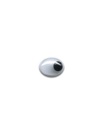 Глаза овальные с бегающими зрачками 9х7мм "HobbyBe" MEO-9*7 арт. ГММ-5679-1-ГММ0038691