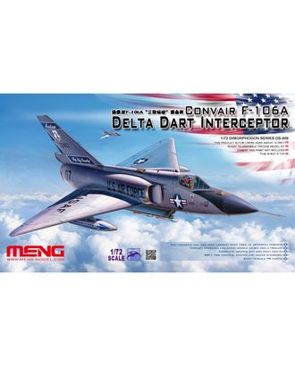 Купить Сборные модели военной техники "MENG" DS-006 "самолёт" CONVAIR F-106A DELTA DART INTERCEPTOR 1/72 арт. ГММ-6248-1-ГММ0048773 оптом в Беларуси