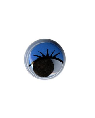 Глаза круглые с бегающими зрачками д.8 мм "HobbyBe" MER-8 арт. ГММ-6881-1-ГММ0065342