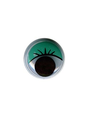 Глаза круглые с бегающими зрачками д.15 мм "HobbyBe" MER-15 арт. ГММ-6886-1-ГММ0033084