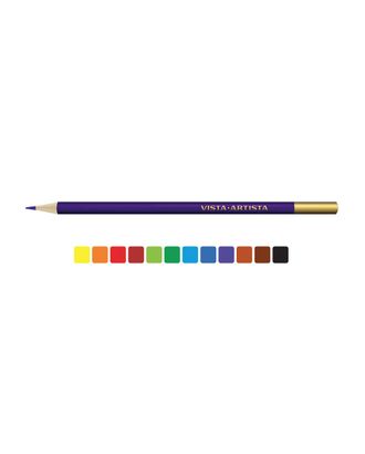 "VISTA-ARTISTA" VACPS-12 Цветные карандаши Studio набор 8 х 12 цв. арт. ГММ-10764-1-ГММ0073671