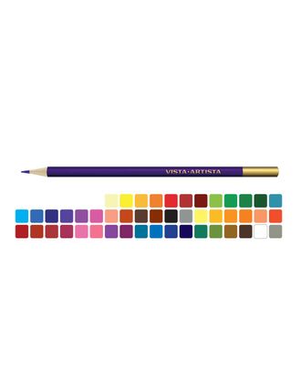 "VISTA-ARTISTA" VACPS-48 Цветные карандаши Studio набор 4 х 48 цв. арт. ГММ-11359-1-ГММ0048865