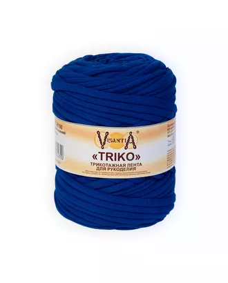 Купить Пряжа VISANTIA "TRIKO" FTM100 Трикотажная лента для рукоделия 92% хлопок, 8% эластан 1 х 500 г ± 50 г 100 м ± 20 м зеленый арт. ГММ-104132-10-ГММ061644799662 оптом в Казахстане