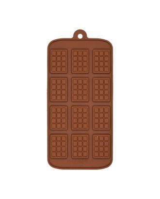 Купить Формы для выпечки силиконовые "S-CHIEF" SPC-0115 для конфет 23 x 10.7 x 0.5 см "маленькая шоколадка"-12 ячеек арт. ГММ-11947-1-ГММ0046454 оптом в Череповце