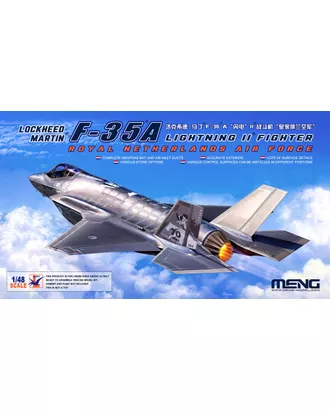 Купить Сборные модели военной техники "MENG" LS-011 "самолёт" пластик 1/48 Lockheed Martin F-35A Lightning II Fighter Royal Netherlands Air Force арт. ГММ-15043-1-ГММ068319225034 оптом в Казахстане