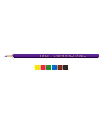 "ВКФ" "Мои карандаши" MP-CP-1006 Набор цветных трехгранных карандашей 8 х 6 цв. арт. ГММ-106038-1-ГММ068975576304
