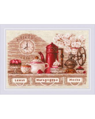 Набор для вышивания "RIOLIS" "Сотвори Сама" 1874 "Coffee Time" арт. ГММ-105141-1-ГММ072197735544