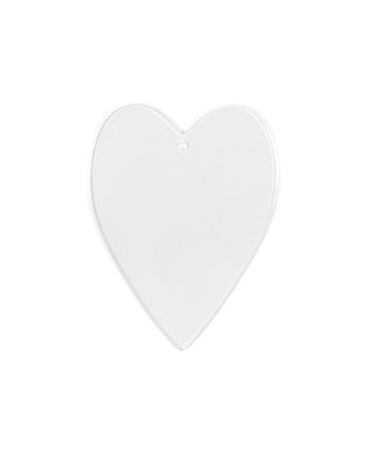 Заготовка для декорирования "Love2art" PLB-013 "сердце" пластик 7.5 x 10 см 10 шт арт. ГММ-99806-1-ГММ072345626464