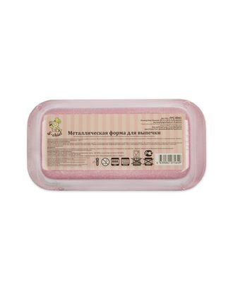 Купить Форма металлическая "S-CHIEF" FPC-0041 для кексов, пирогов, хлеба 25.5x13 см розовый арт. ГММ-106182-2-ГММ073250412994 оптом в Усть-Каменогорске