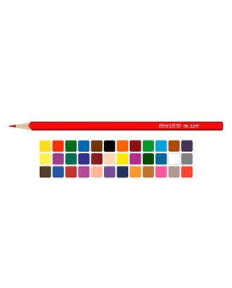 "Лео" LGCP-36 "Играй" Набор цветных трехгранных карандашей 4 х 36 цв. арт. ГММ-106982-1-ГММ078854717284