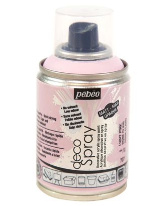 "PEBEO" Краска на водной основе decoSpray (аэрозоль) 100 мл арт. ГММ-10682-24-ГММ0031222