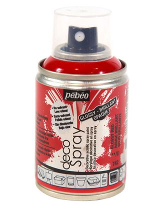 "PEBEO" Краска на водной основе decoSpray (аэрозоль) 100 мл арт. ГММ-10682-27-ГММ0026826