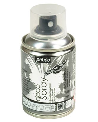 "PEBEO" Краска "хром" decoSpray (аэрозоль) 100 мл арт. ГММ-10690-2-ГММ0056673