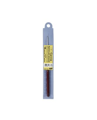 Для вязания крючки с пласт.ручкой HP металл д.1.7мм 14см арт. ГММ-12103-1-ГММ0027725