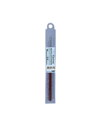 Для вязания крючки с пласт.ручкой HP металл д.2.0мм 14см арт. ГММ-12105-1-ГММ0082708