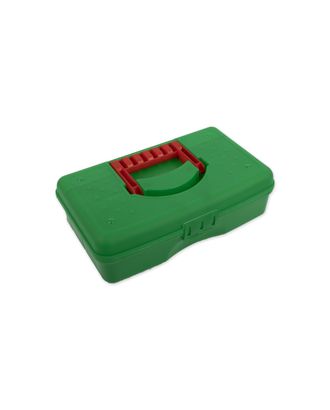 Купить Коробка для шв. принадл. пластик OM-016 зеленый арт. ГММ-100973-1-ГММ077436469004 оптом в Усть-Каменогорске