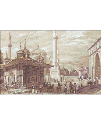 Набор для вышивания "PANNA" "Золотая серия" GM-1292 ( ГМ-1292 ) "Стамбул. Фонтан султана Ахмета" арт. ГММ-101329-1-ГММ010898082272