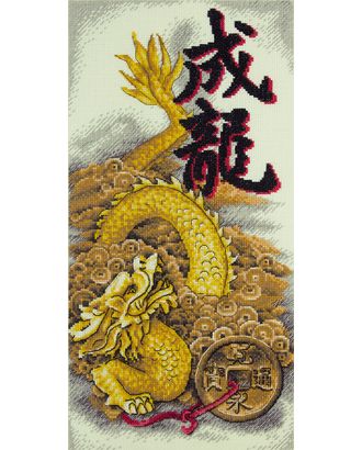 Набор для вышивания "PANNA" I-1938 ( И-1938 ) "Золотой дракон" арт. ГММ-103034-1-ГММ035619814672