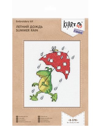 "Klart" набор для вышивания 8-378 "Летний дождь" арт. ГММ-104352-1-ГММ064607551904