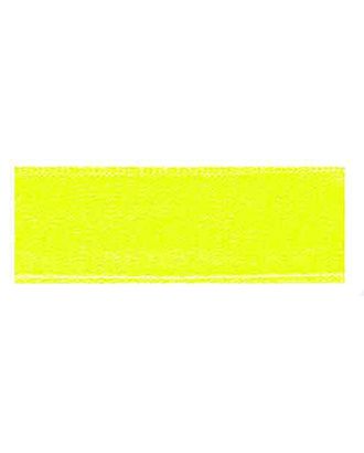 Лента атласная двусторонняя SAFISA ш.1,5см (201 неоновый желтый) арт. ГЕЛ-12788-1-ГЕЛ0109276
