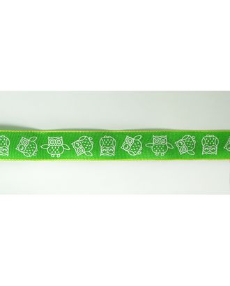Лента с рисунком SAFISA ш.1,5см, 15м (62 зеленый) арт. ГЕЛ-14754-1-ГЕЛ0109350