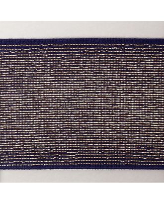 Резинка-пояс с люрексом ш.4см (фиолетовый с золотом) арт. ГЕЛ-15898-1-ГЕЛ0114028