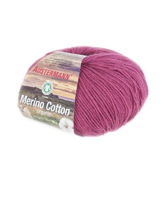 Пряжа Merino Cotton organic, 55% шерсть, 45% хлопок, 50 г, 230 м арт. ГЕЛ-32099-1-ГЕЛ0136082