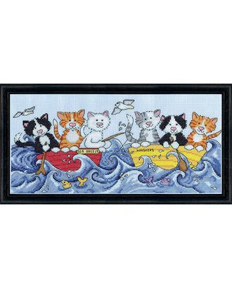 Купить Набор для вышивания "Морские котятки" арт. ГЕЛ-10614-1-ГЕЛ0163062 оптом в Усть-Каменогорске