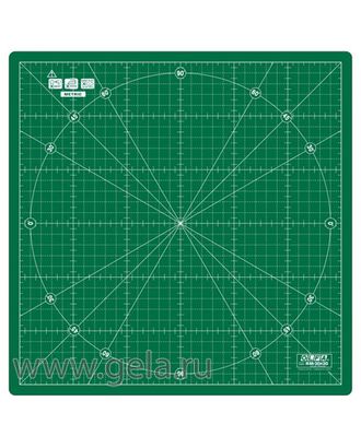 Мат раскройный вращающийся односторонний, 30 х 30 см арт. ГЕЛ-9329-1-ГЕЛ0166760