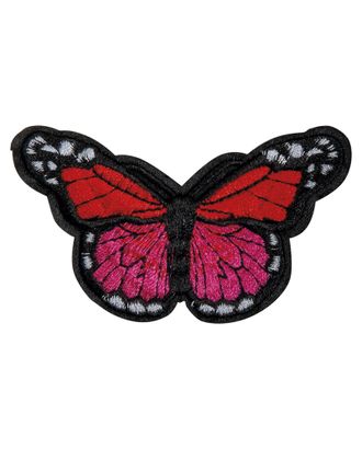 Термоаппликация "Большая розово-красная бабочка" арт. ГЕЛ-29561-1-ГЕЛ0177675