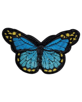 Термоаппликация "Большая голубая бабочка" арт. ГЕЛ-29851-1-ГЕЛ0177678
