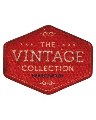 Термоаппликация "The Vintage Collection оранжевый" арт. ГЕЛ-29802-1-ГЕЛ0177727