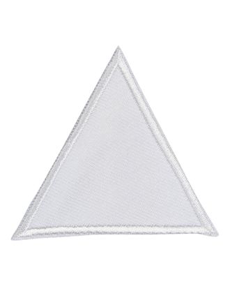 Термоаппликация "Большой белый треугольник" арт. ГЕЛ-29678-1-ГЕЛ0177808