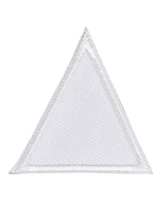 Термоаппликация "Маленький белый треугольник" арт. ГЕЛ-29982-1-ГЕЛ0177809