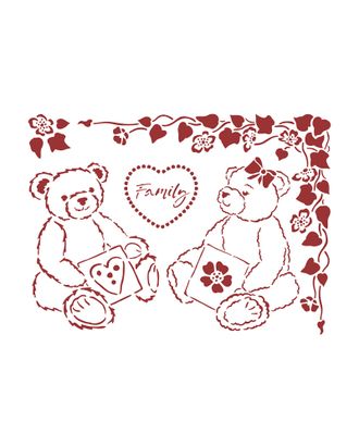 Трафарет "DayDream bears" арт. ГЕЛ-31320-1-ГЕЛ0179982