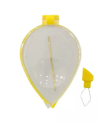 Купить Швейные инструменты цвет Жёлтый Магнитный футляр для хранения игл c нитковдевателем арт. ГЕЛ-30410-1-ГЕЛ0180909 оптом в Казахстане