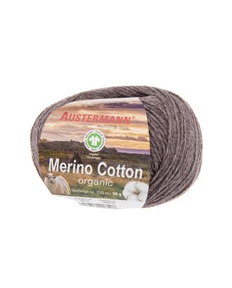 Пряжа Merino Cotton organic, 55% шерсть, 45% хлопок, 50 г, 230 м арт. ГЕЛ-32108-1-ГЕЛ0182364