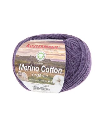 Пряжа Merino Cotton organic, 55% шерсть, 45% хлопок, 50 г, 230 м арт. ГЕЛ-32152-1-ГЕЛ0182366