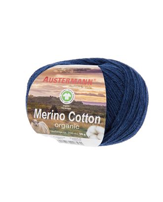 Пряжа Merino Cotton organic, 55% шерсть, 45% хлопок, 50 г, 230 м арт. ГЕЛ-32100-1-ГЕЛ0182367