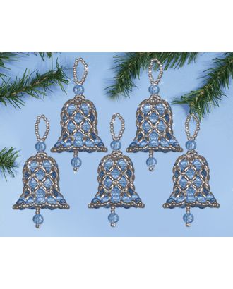 Набор для вышивания елочных украшений "Голубые колокольчики" арт. ГЕЛ-31663-1-ГЕЛ0184393