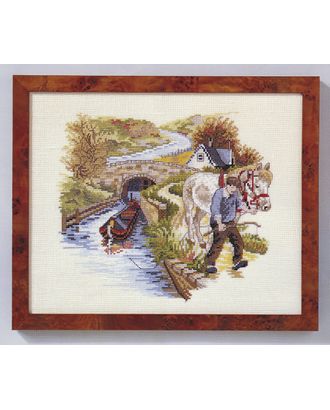 Набор для вышивания: "Фермер у реки" арт. ГЕЛ-33518-1-ГЕЛ0186691