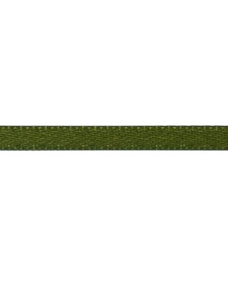 Лента атласная двусторонняя SAFISA, 3 мм, 100 м, цвет 89, болотный арт. ГЕЛ-30214-1-ГЕЛ0018704