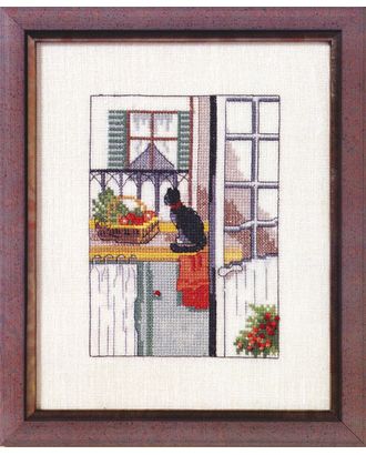Набор для вышивания: "Кот за кухонным столом" арт. ГЕЛ-33532-1-ГЕЛ0187337