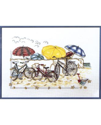 Набор для вышивания: "Велосипеды на пляже" арт. ГЕЛ-33554-1-ГЕЛ0187341